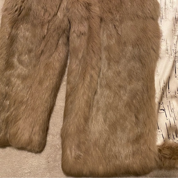 Real Rabbit Fur Coat - Picture 2 of 9